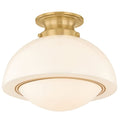Celine Pendant, Aged Brass