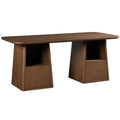 Olivia 1 Drawer Nightstand, Dark Weathered