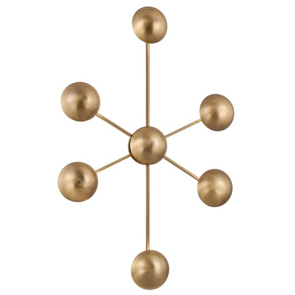 Dale Wall Sconce, Patina Brass